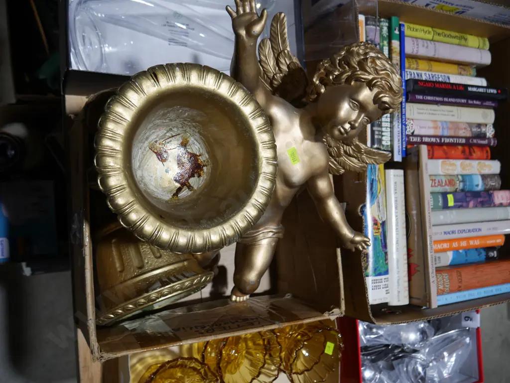 Planters and cherub Image 1++