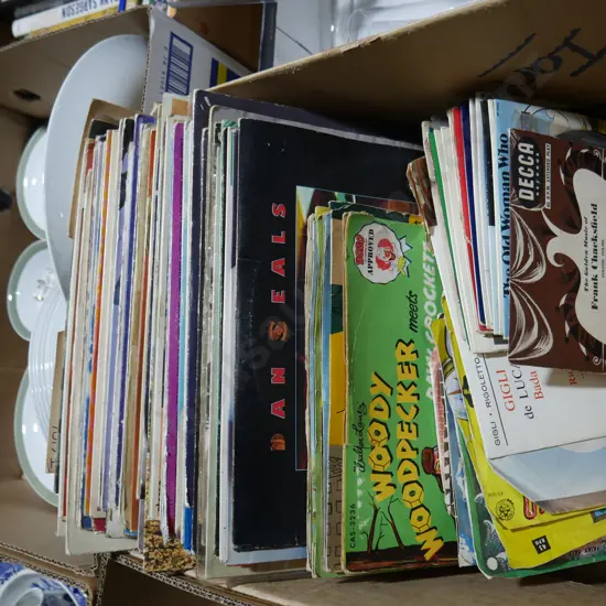 Box of records