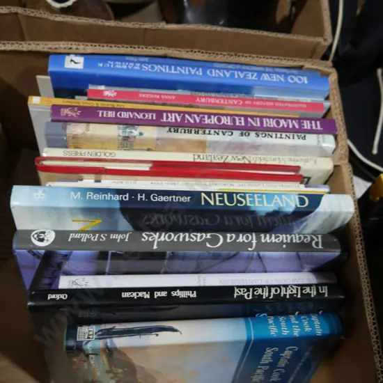 New Zealand books etc