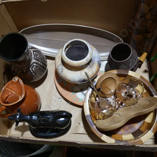 Pottery etc