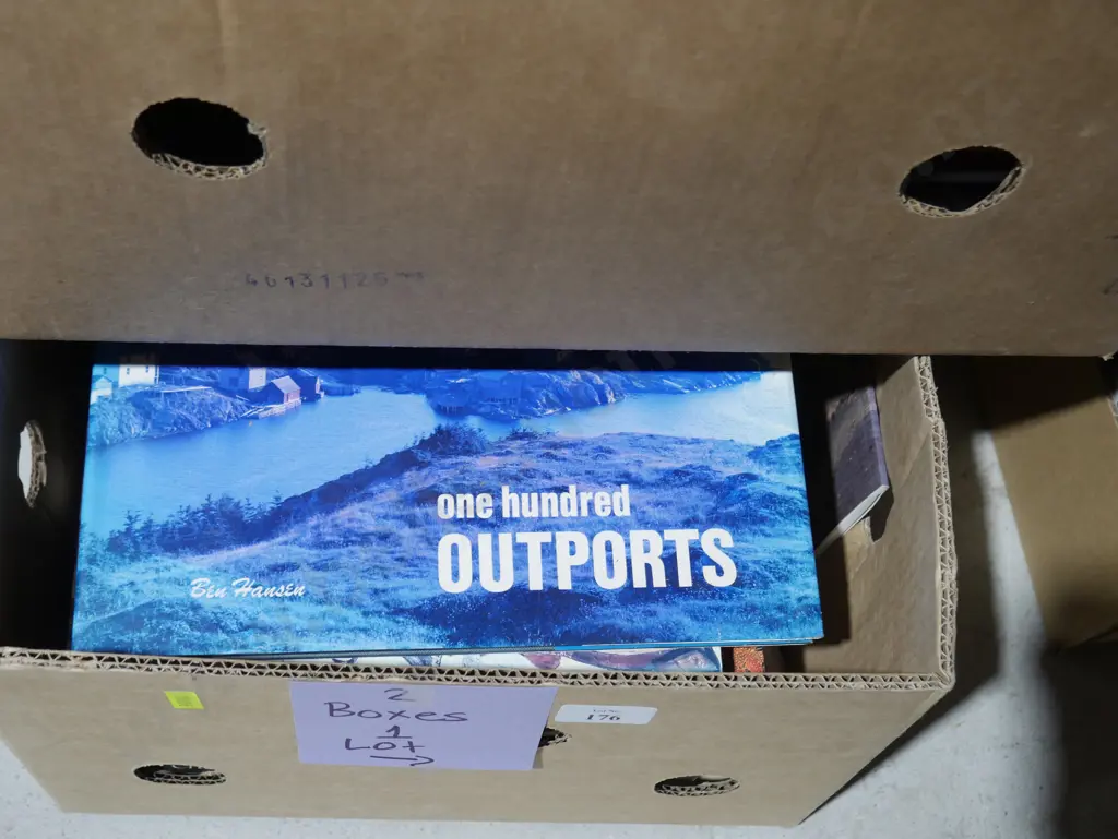 Two boxes of books Image 1++