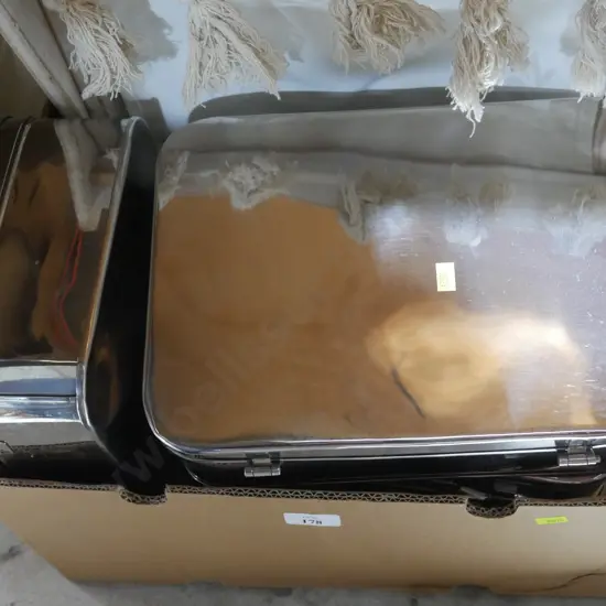 Metal cases, lazy Susan etc