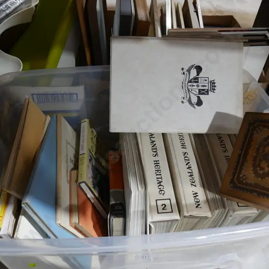 New Zealand heritage books etc
