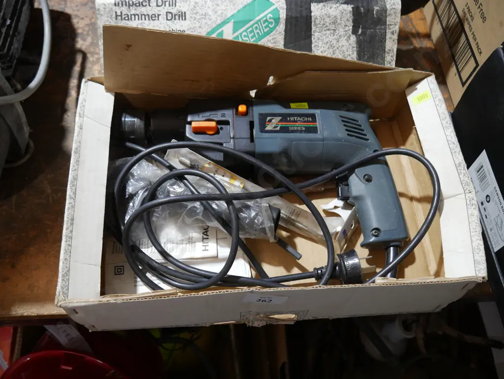 Hitachi electric drill Image 1++