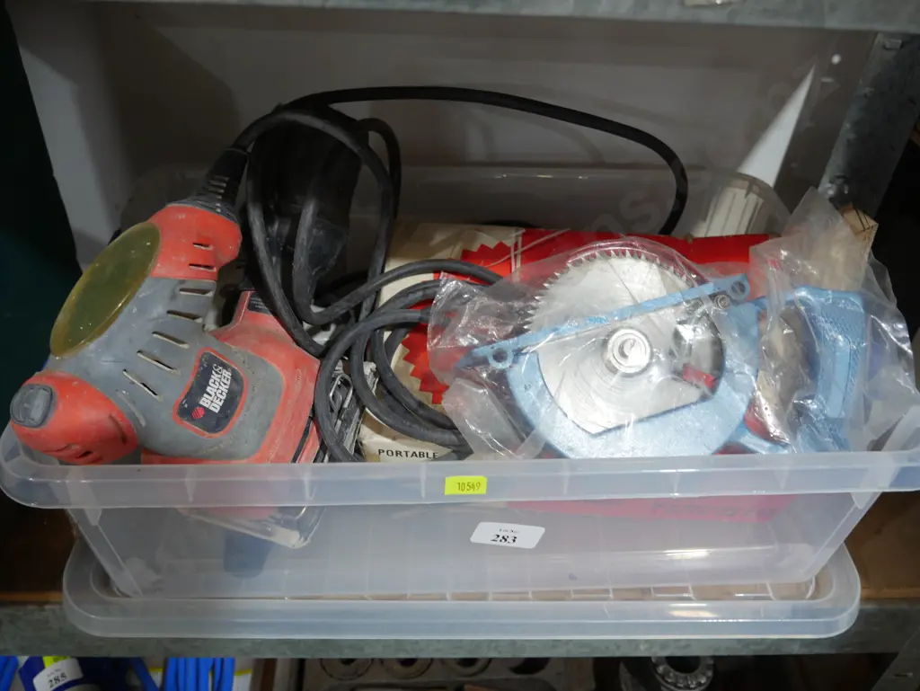 Black & Decker sander, circular saw etc Image 1++
