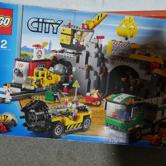 LEGO City gold mine set