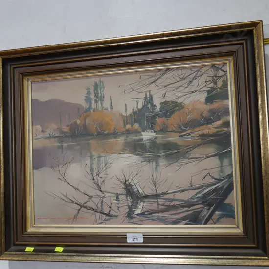 Oil painting by Colin Wynn