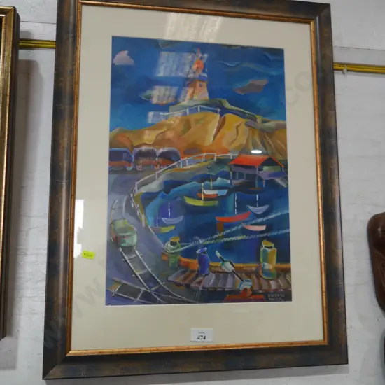 Oil painting by Barbara Fowler