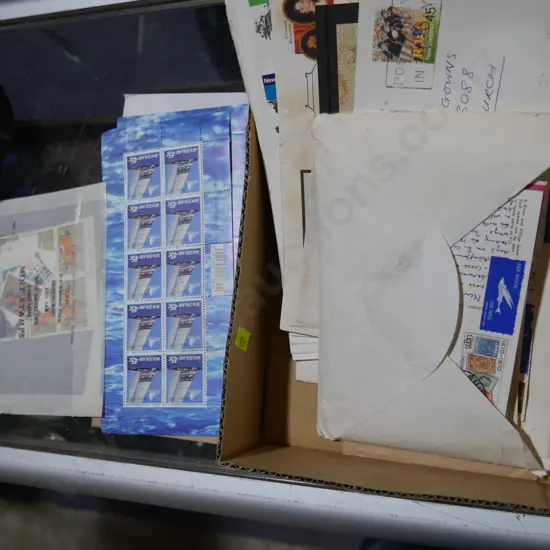 Stamps and first day covers