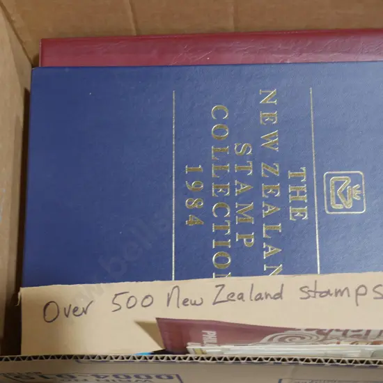 Stamps and stamp albums