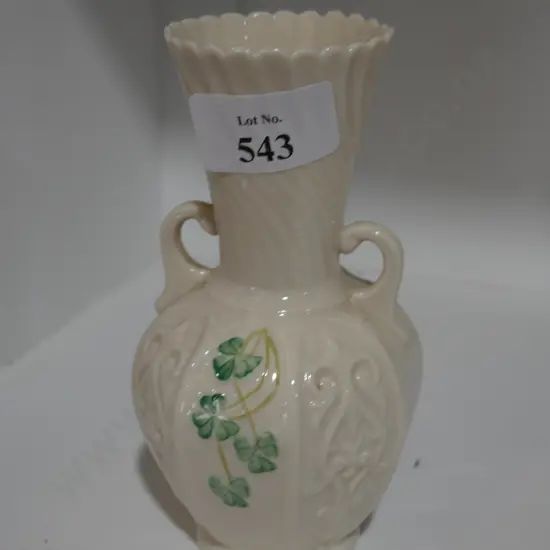 Belleek vase