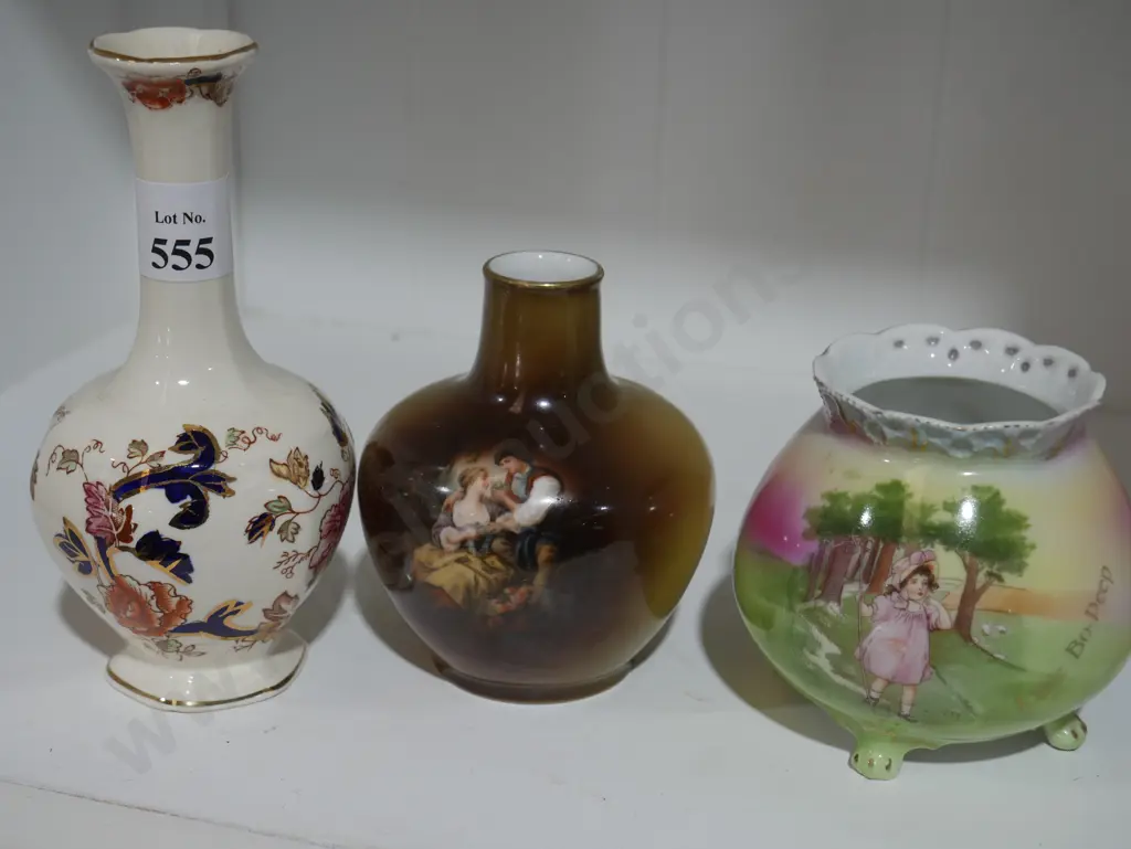 3 assorted vases Image 1++