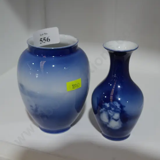 Royal Bayreuth vase and another