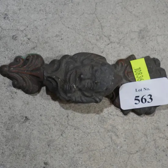 Vintage metal door knocker