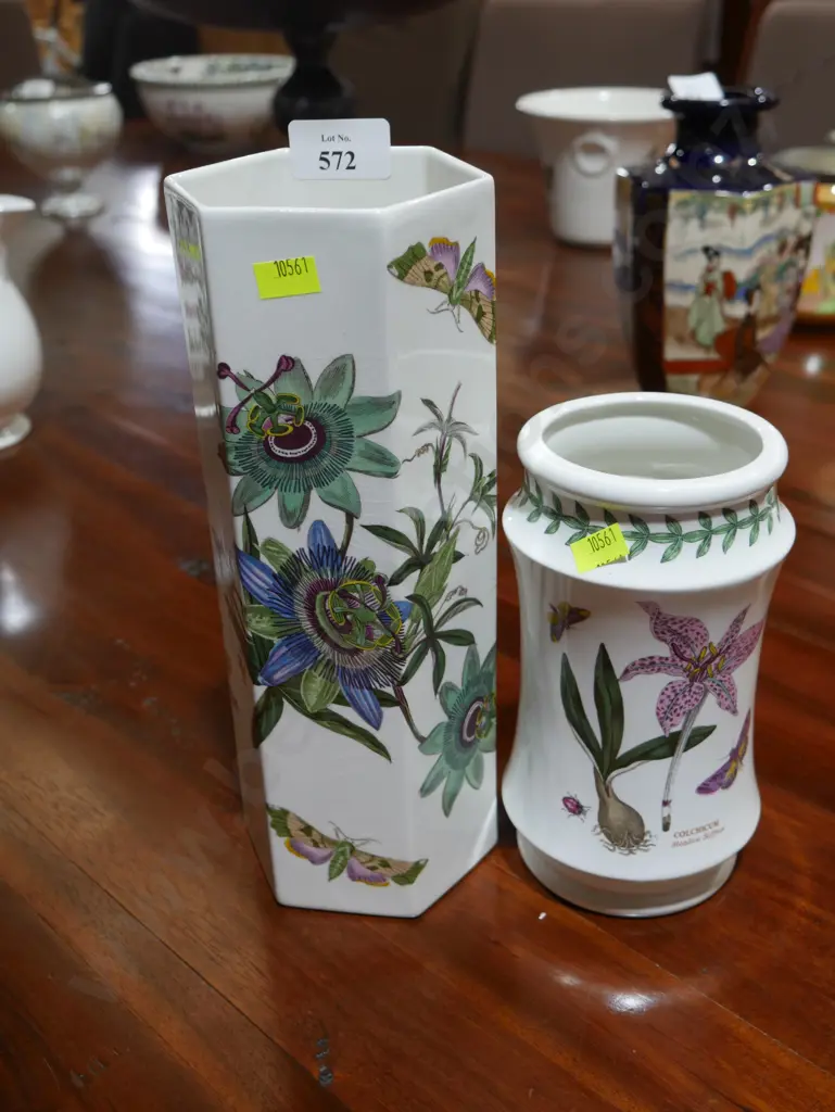 2 Portmeirion The Botanic Gardens vases Image 1++