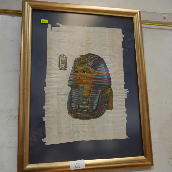 Framed egyptian artwork
