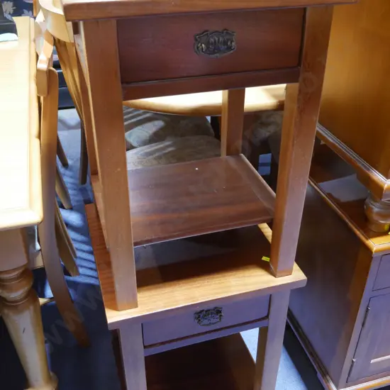 Two bedside cabinets