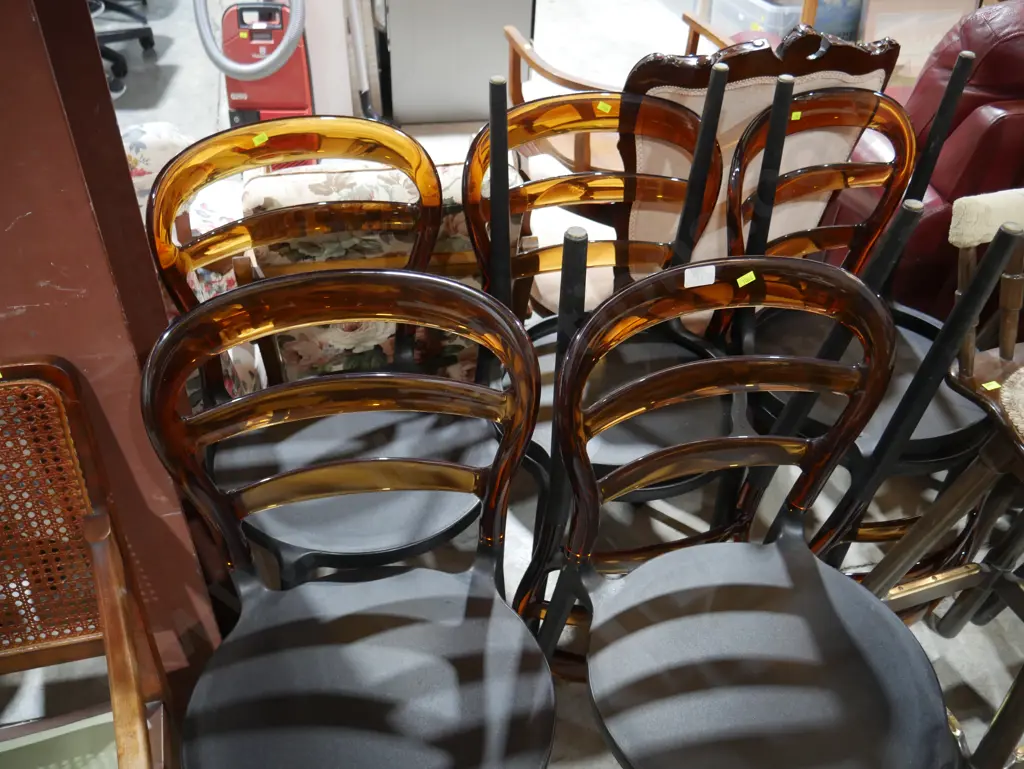 Set of 7 dining chairs Image 1++