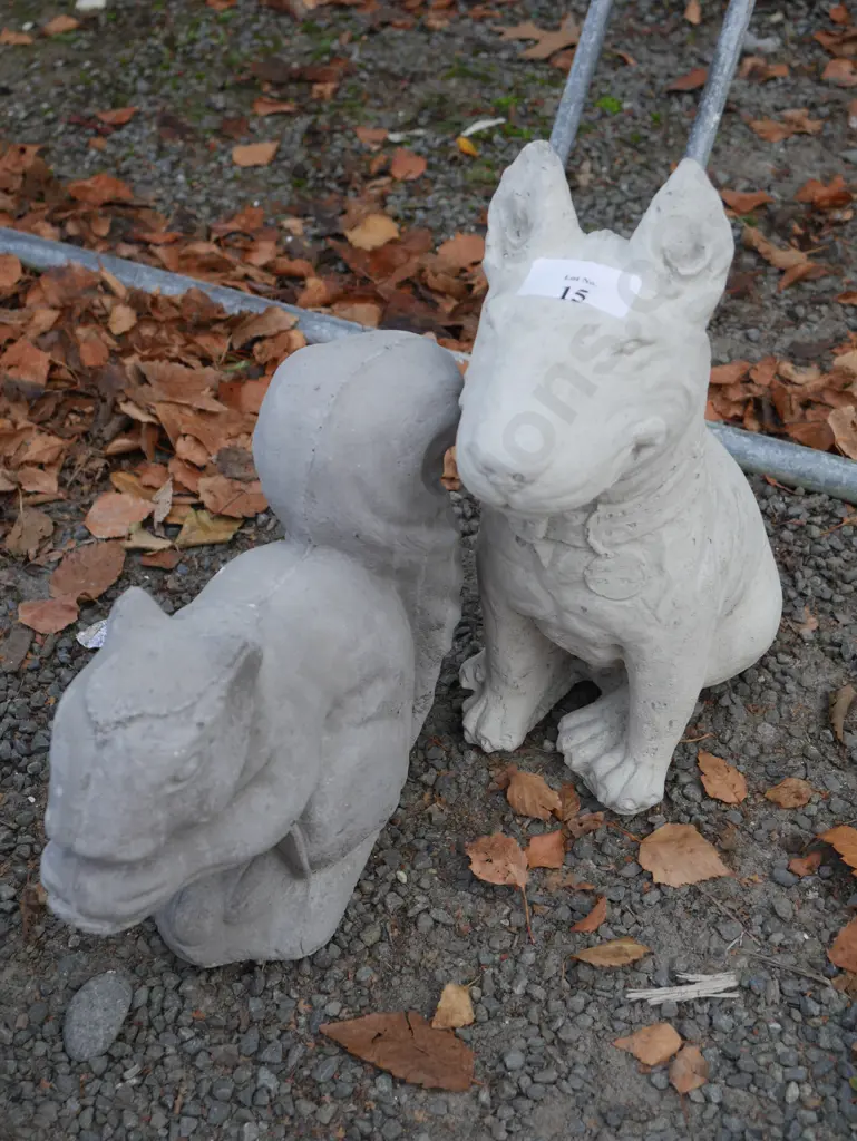 Dog and squirrel ornaments Image 1++