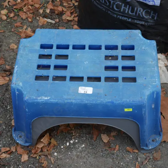 Plastic foot stools