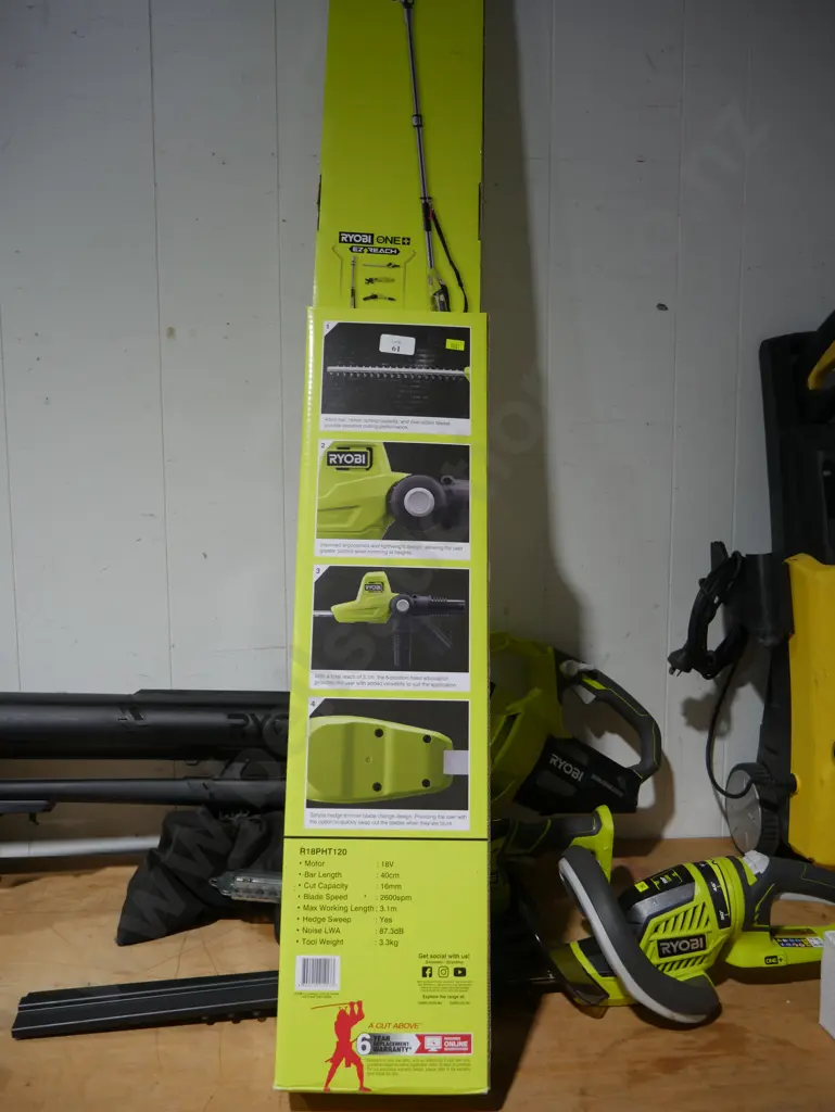 Ryobi battery operated garden tools Image 1++