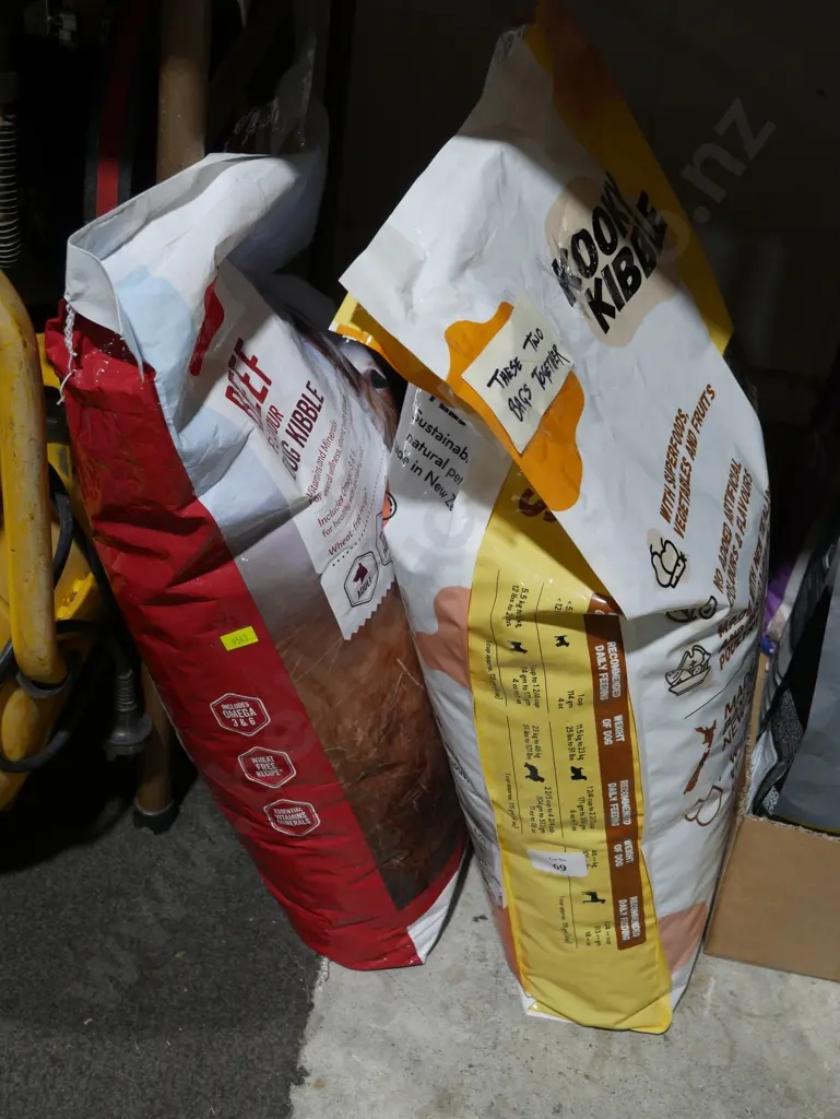 2 bags of dog food Image 1++