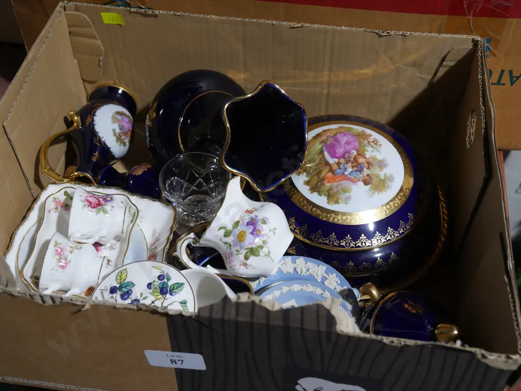 Assorted china, Limoges, Wedgewood etc Image 1++