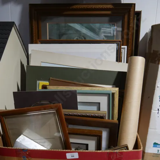 Box of artworks