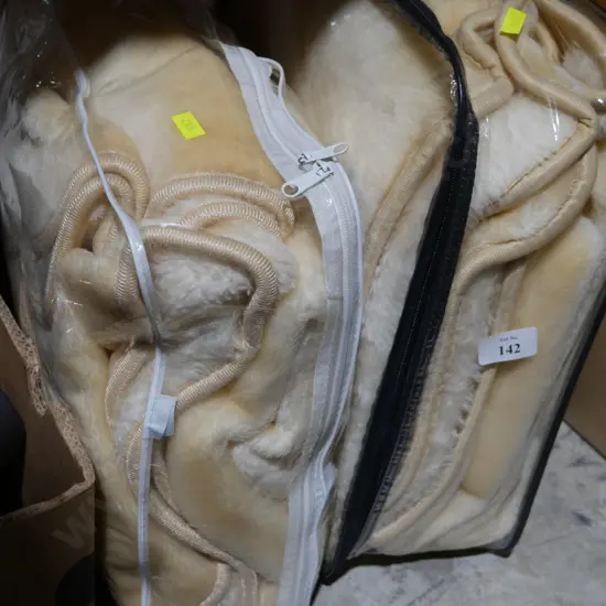2 mink blankets