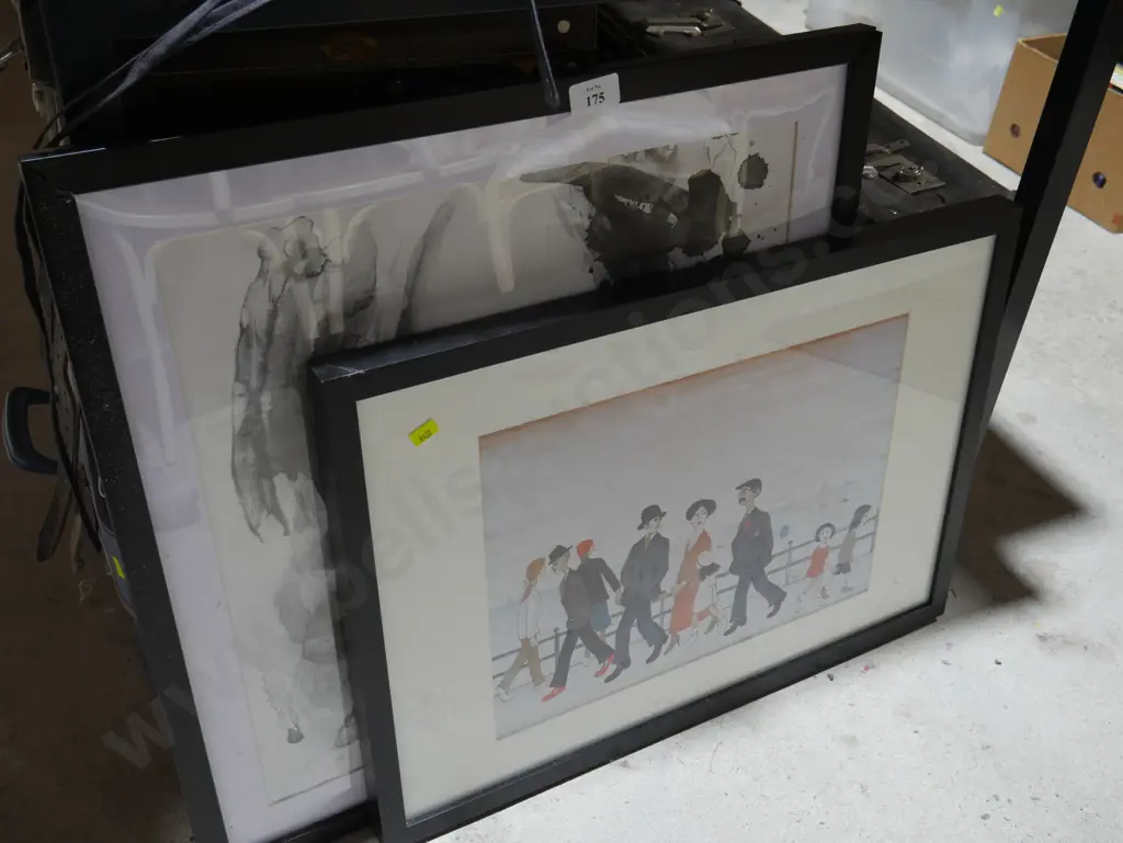 2 framed artworks Image 1++
