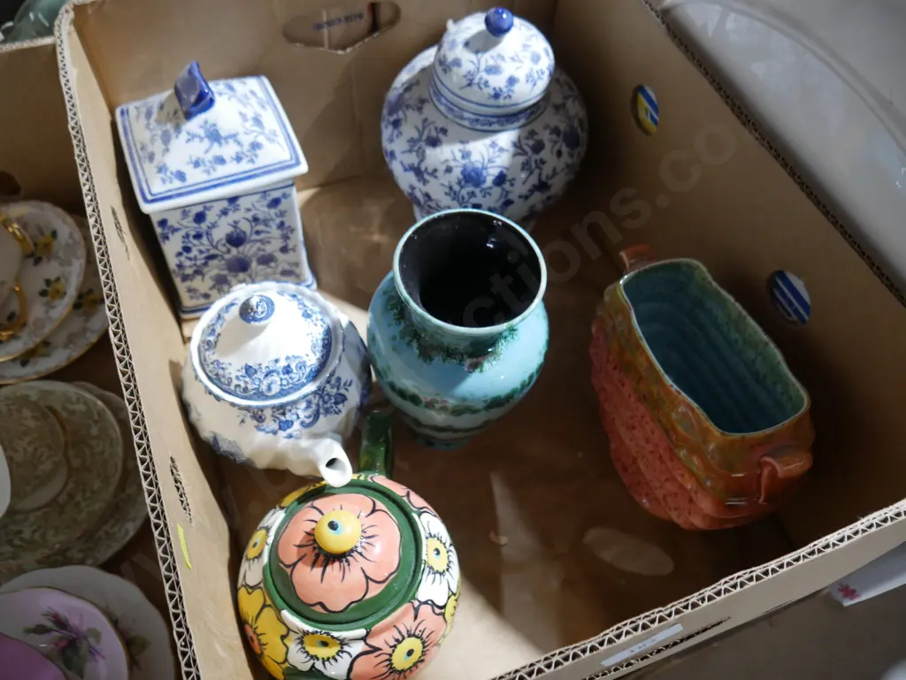 German pottery vase, cover pots etc Image 1++