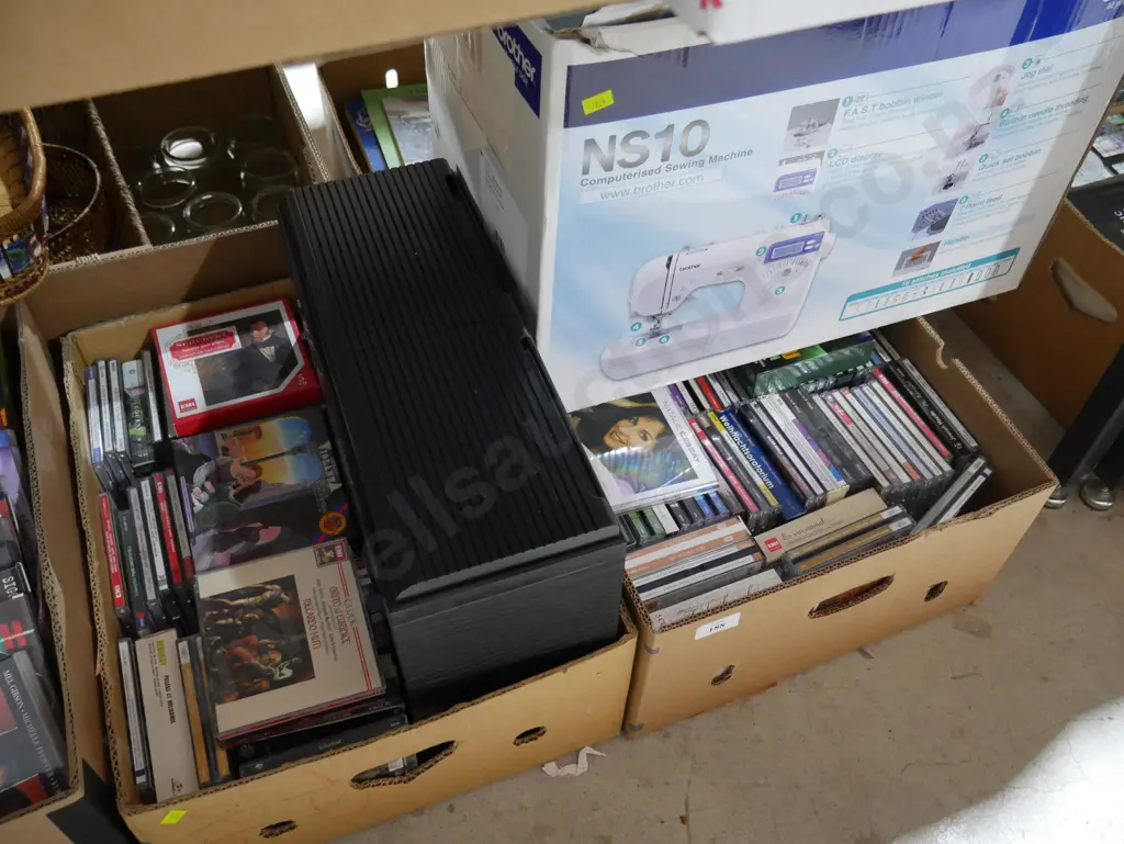 3 boxes of cd's Image 1++