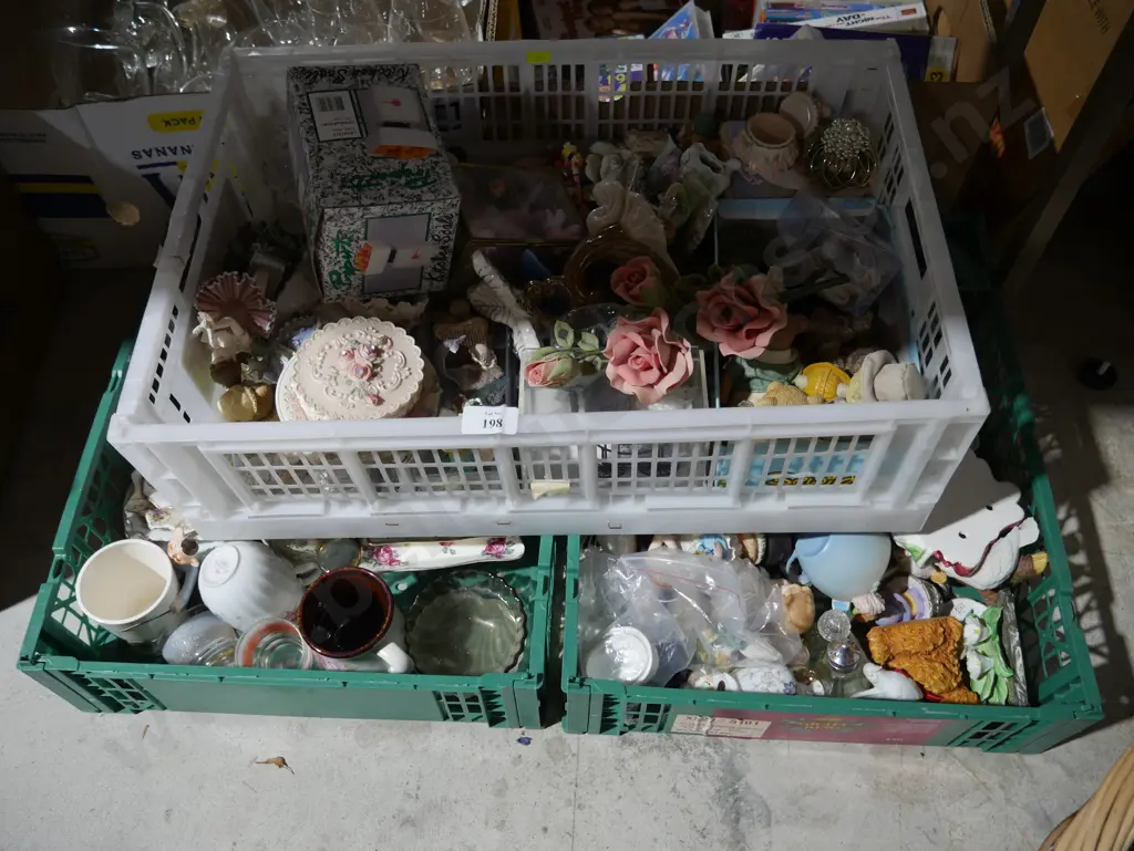 3 crates of nic nacs Image 1++