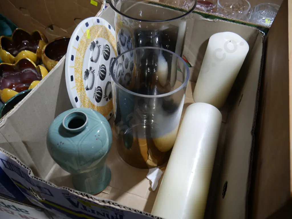 Large candles and holders etc Image 1++