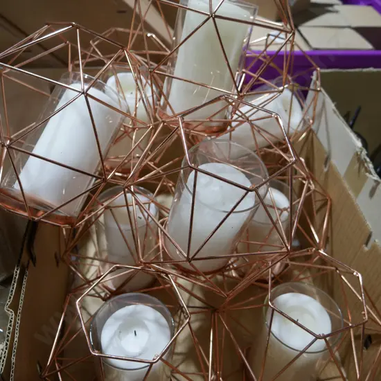 Candles and holders