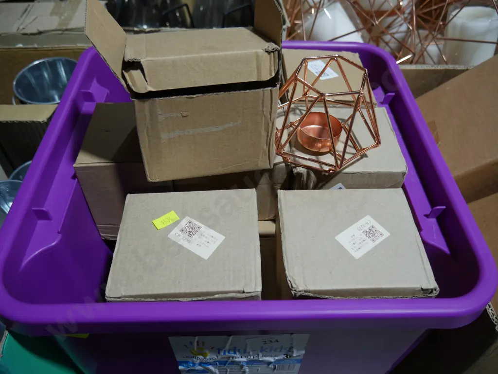 3 boxes candle holders Image 1++