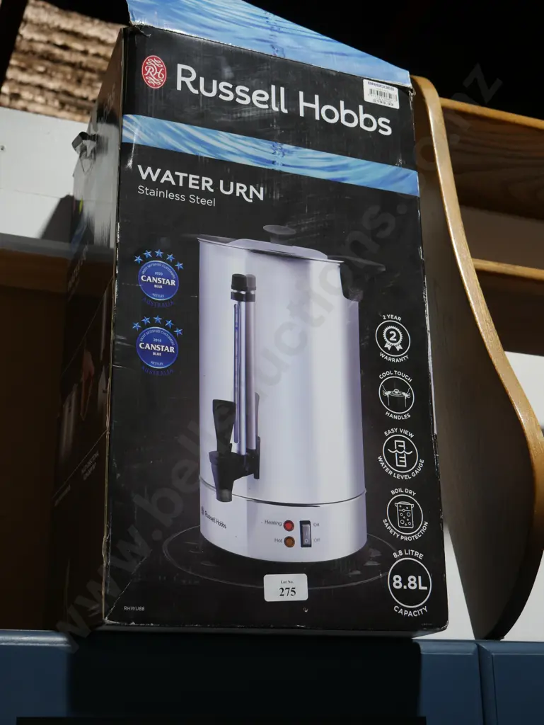 Russel Hobbs stainless steel water urn Image 1++