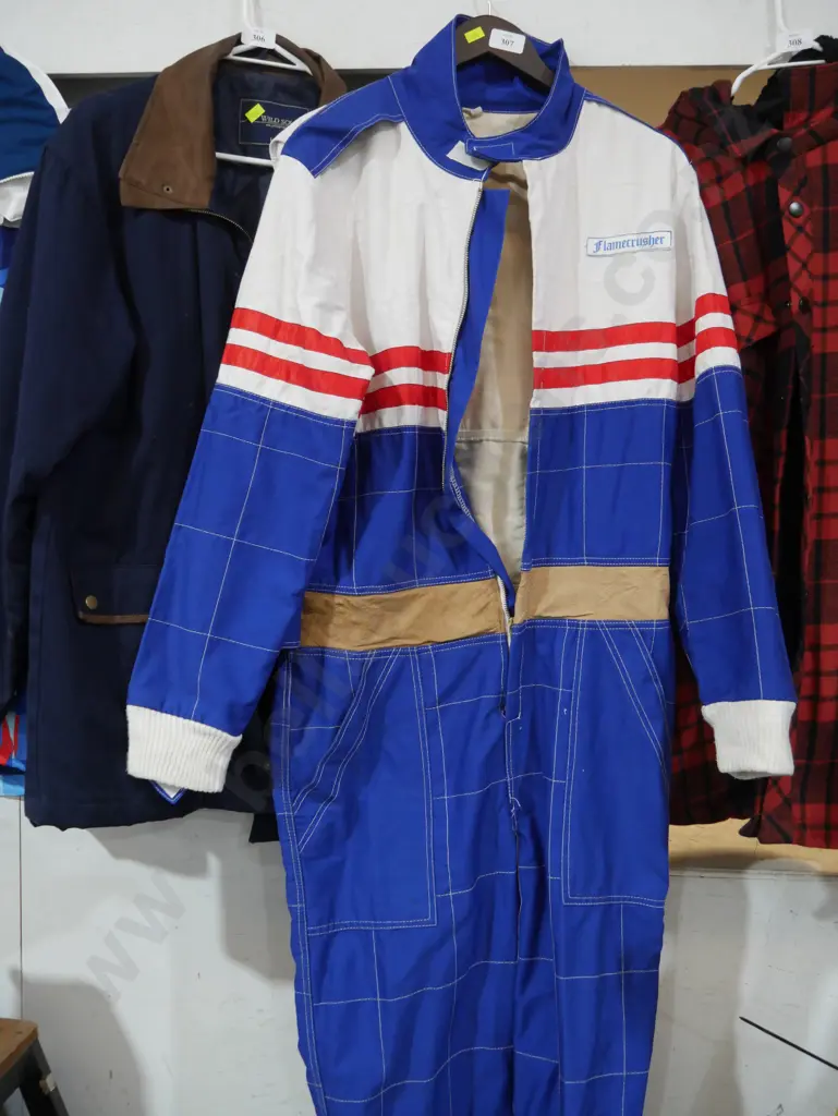 Flame crusher race suit xl Image 1++