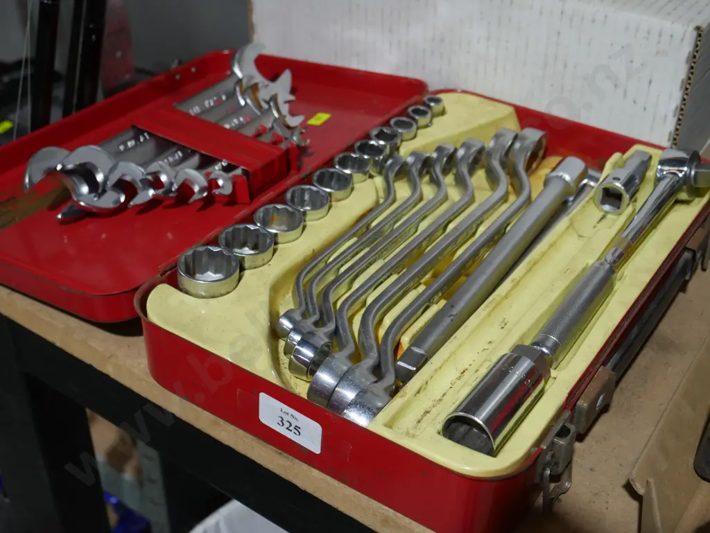 Sid chrome spanner socket set Image 1++