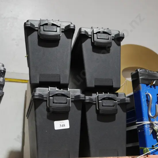 4 ammo boxes