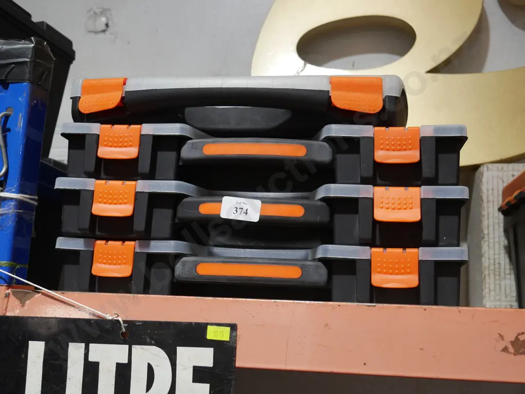 4 tactix organiser boxes Image 1++
