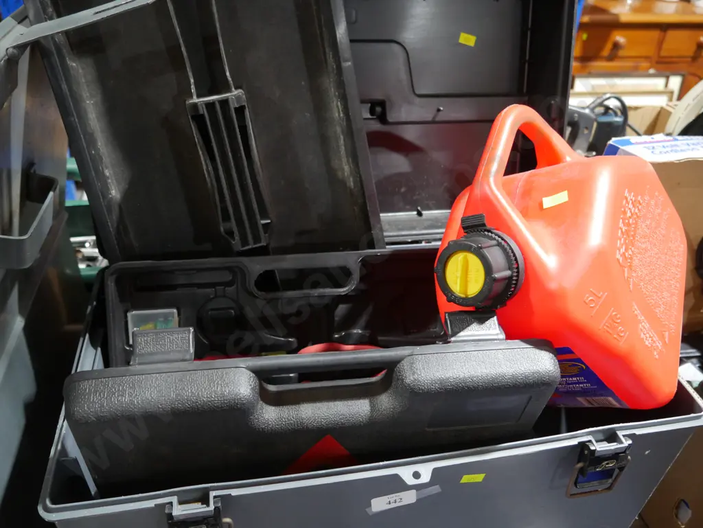 Toolboxes, petrol container Image 1++