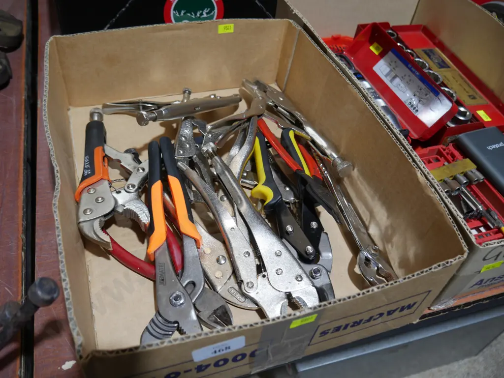 Locking pliers etc Image 1++