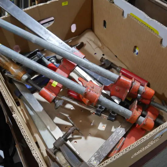Sash and F clamps