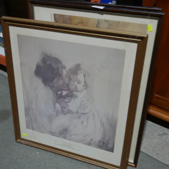 3 framed prints