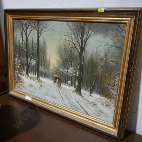 Framed artwork