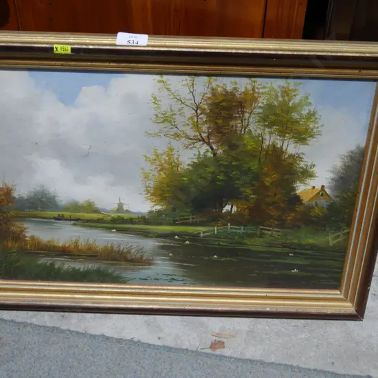 Framed artwork