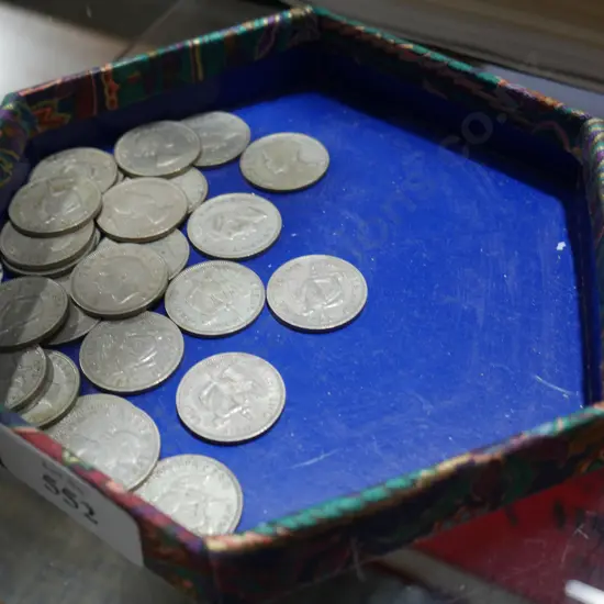 NZ shilling coins