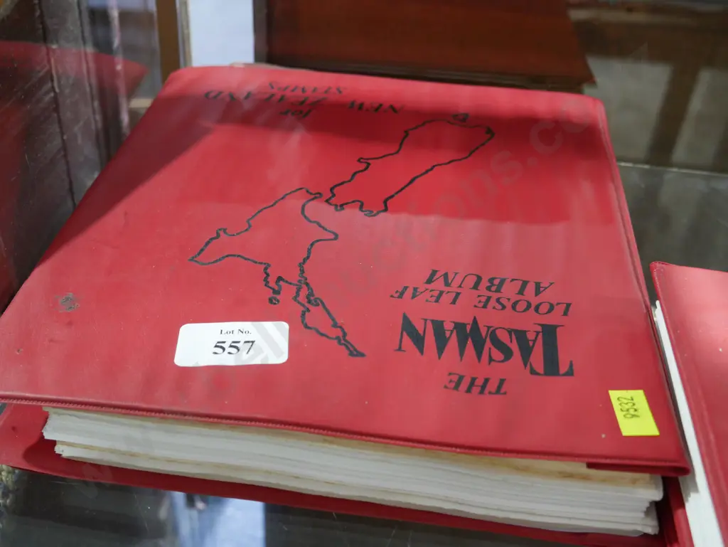 Red stamp album Image 1++