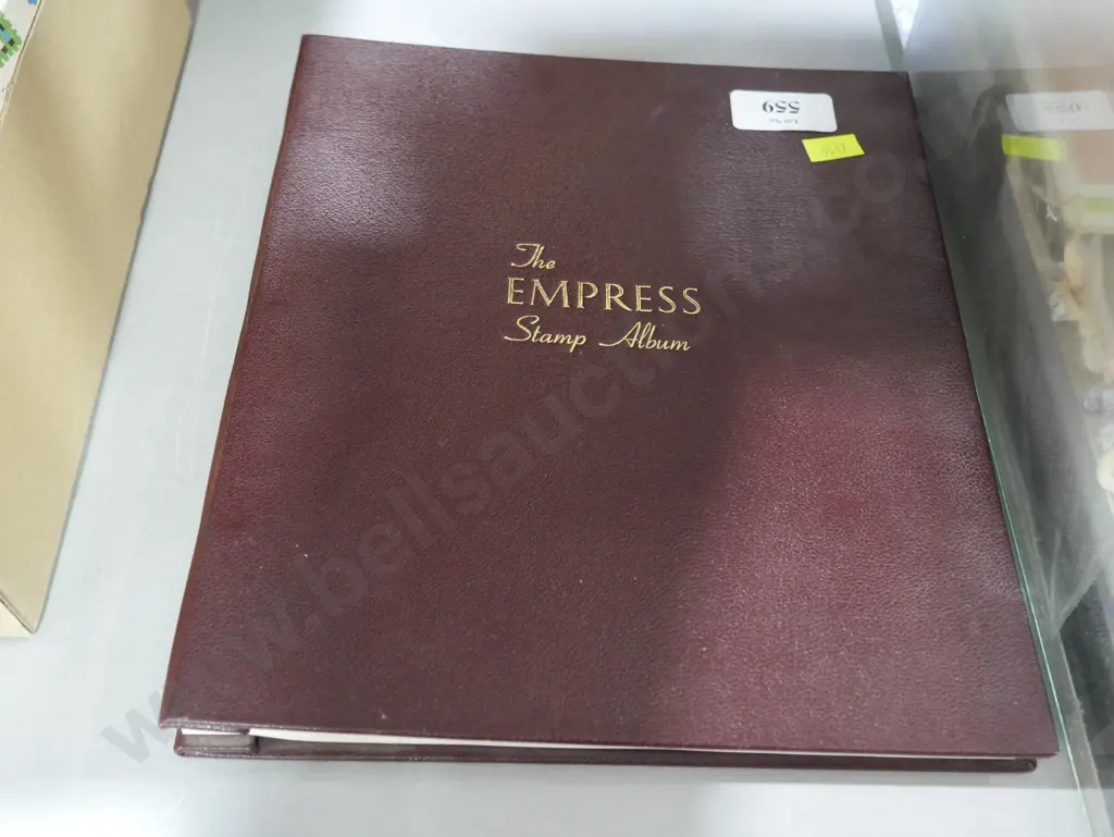 Brown stamp album Image 1++